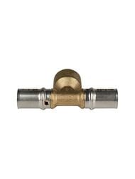 Тройник переходной STOUT 16x1/2"Вx16 для металлопластиковых труб прессовой SFP-0007-001216