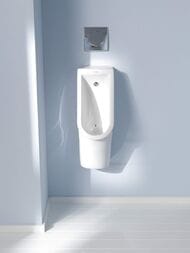 Писсуар DURAVIT STARCK 3 245х700 без "мушки", подача воды сзади, крепление 0827250000