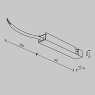 ���� ������� Maytoni Basity (������) TRA172B-1B, ������, IP20