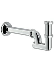 Сифон NOBILI для умывальника, без выпуска, G1 1/4" х 32, хром AV00107/1CR