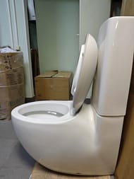 Уценка! Унитаз компакт Laufen ILBAGNOALESSI ONE (720х370х950) универс. выпуск, сиденье SoftClose - уценка. — изображение 8
