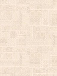 Обои флизелиновые Hygge II Summer Hg13 002 (1,00х10,05) геометрия, бежевые (рул.)