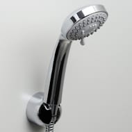 Смеситель для ванны WasserKRAFT Leine 3501 настенный, однозахв., кор. излив, душ. гарнитур, хром