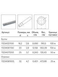 Труба REHAU RAUTITAN stabil PLATINUM 20х2,9мм (отопление и водоснабжение), 1 метр 11234061100