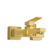 Настенный смеситель для ванны VitrA Minimax Square A4352025EXP однорычажный брашированное золото латунь