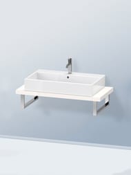 Столешница Duravit DuraStyle 800х480х45 1 вырез, белый глянец DS100C02222