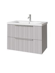 Тумба под раковину Caprigo RAIN-Smalty 80 (770х446х550) подвесной, 2 ящика, 36512eml-049.000.00.20