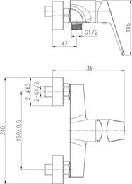 ��������� ��� ���� Cersanit FLAVIS 63036 ������������, ����