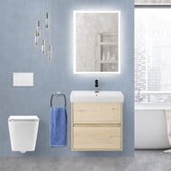 ����� ��� �������� BelBagno NEON (472�346�550) ���������, 2 �����, Pino Bianco NEON-500-2C-SO-PB