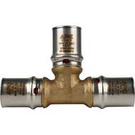 Тройник STOUT 20х20х20 для металлопластиковых труб прессовой SFP-0006-202020