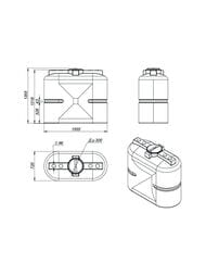 ������� ������� S 1000� OIL (1335�720�1555) �����  104.1000.001.1