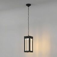 Уличный подвесной светильник Elektrostandard Frame 1528 TECHNO LED a072091, черный