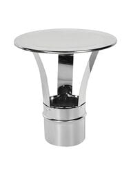 Зонт Rommer D80, для вертикальной системы, нерж.RCA-0080-010005