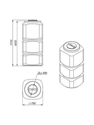 ������� ������� L 750� (1710�750�750) �����  103.0750.601.0
