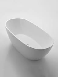 Ванна акриловая BelBagno BB81-1500-W0 1500х750х590 отдельностоящая, без перелива, д/к, белый