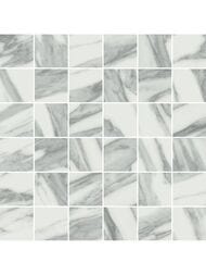 Мозаика ColiseumGres Uffizi White Mosaico (300х300) белая (кв.м.)