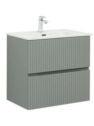 Тумба для раковины Aquanet Джейн 70 (700х455х637) подвесная, 2 ящика, цвет: мисти грин 335433