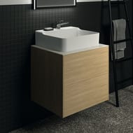 Тумба под раковину Ideal Standard CONCA (600x505x540) 2 ящика, шпон светлый орех T4355Y6