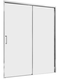 Душевая дверь ABBER Komfort AG93160 (1600х2000) раздвижная, стекло 8мм, прозрачное/хром — миниатюра 1