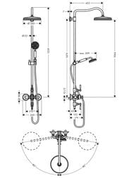 ������� ������� Axor Montreux 16572820 ���������, ������� � ������ ���, ����������� ������