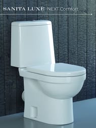 ������ ������� Sanita Luxe NEXT Comfort (649x355x770) ������� �� ����������, ��������� WC.CC/Next/2-DM/WHT.G/S1