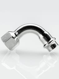 Отвод пресс VALTEC 28х1"В, 90° нерж. сталь VTi.956.I.002806