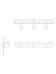Крючок тройной Decor Walther CO HAK3 цвет: хром 0562100