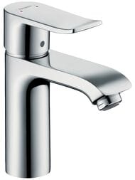 Уценка! Смеситель Hansgrohe Metris 31080000 для умывальника с фиксированным изливом, донным клапано - уценка. — миниатюра 1