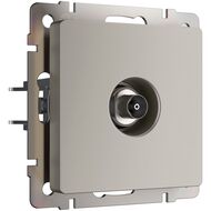 ТВ-розетка оконечная Werkel W1283004, дымчатый