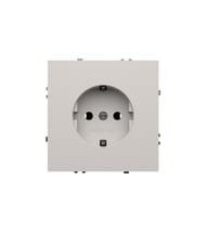 Розетка встраиваемая VOLTUM S70 с заземлением, 16А, белый матовый VLTM_VLS040102