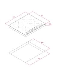 ������������ �������� ������ TEKA Maestro IZC 64630 MST BLACK (600�510) ������