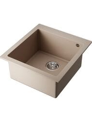 Мойка Omoikiri BOSEN 47-SA (470х500х220) врезная, тетогранит, бежевая 4993588