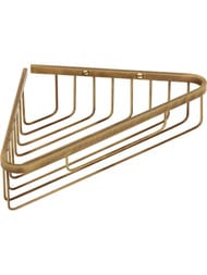Migliore Complementi Полка-решетка угловая 22x22x5 см бронза ML.COM-50.119.BR
