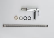 AQ1110CR БЕТТА смеситель для раковины 98, без донного клапана + AQ1140CR БЕТТА смеситель для ванны + AQ2013CR БЕТТА душевой гарнитур 3 режима 65 см