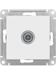 Розетка Systeme Electric ATLASDESIGN ТВ оконечная 1DB, механизм лотос ATN001391