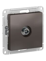 Розетка Systeme Electric ATLASDESIGN TV оконечная 1DB механизм мокко ATN000691