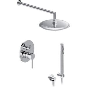 Душевая система DAMIXA Scandinavian Pure (верхний/ручной душ, смеситель), хром 936520000