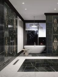Декор KERAMA MARAZZI Греппи (400х1200) черный+коричневый HGD\B441\14037R (шт.)