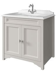 Тумба под раковину Caprigo Престон 80 напольная 818х905х525 цвет: керамик 33912-ТР812