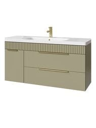 Тумба под раковину Caprigo MONBAR-Smalty 120 (1163х446х550) 2 ящ 1 дверь сл 36317Leml-039.000.00.20