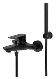 Смеситель для ванны Remer Infinity I02NO, черный матовый