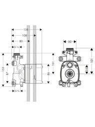������ ������� ���� Axor ShowerSolutions 10650180 ������� �����