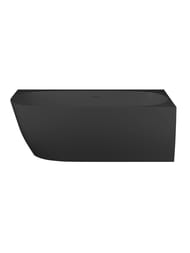 Ванна угловая Salini SOFIA CORNER R (1700х850х590) искусств. камень, S-Sense, черный глянец 102514GF