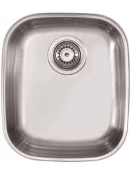 Мойка под столешницу Ukinox Modern 340х400 полиров.нерж. сталь 0,8мм, MOP340.400 -GT8C