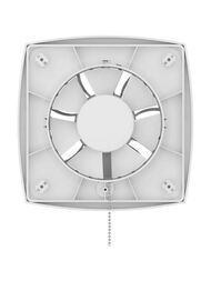 Вентилятор ERA WIND D120 накладной, 160 м3/ч, 30 дБ, тяг.выкл, белый, WIND 120-02