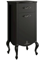 Комод Caprigo Бурже nero lucido 486х1007х421 правый 11060R-020