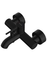 Настенный смеситель для ванны VitrA Minimax Round A4354836EXP однорычажный матовый черный латунь