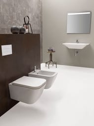 Сиденье для унитаза Globo Stone с микролифтом, белое ST020BI