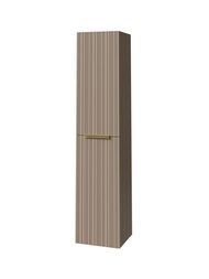 Шкаф-пенал Caprigo RAIN L (350х332х1600) подвесной, 2 двери, цвет Мокко 36550L-SF04