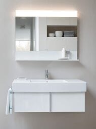 Умывальник DURAVIT VERO 1050х490х170 1 отверстие под смеситель, перелив, белый 0329100000